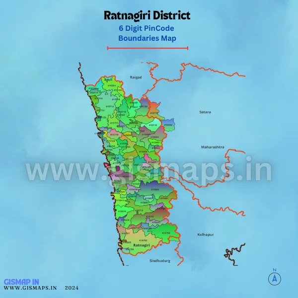 Ratnagiri District Pincode Maps